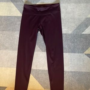 Heather maroon legging